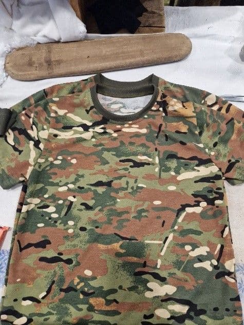 Футболка трикотажная КМФ